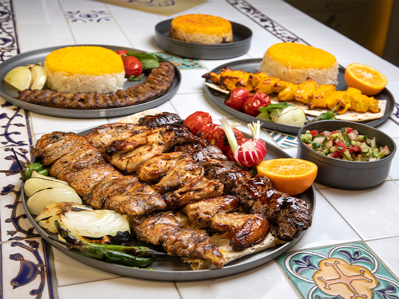 رستوران دشت بهشت یکی از بهترین رستوران های بم